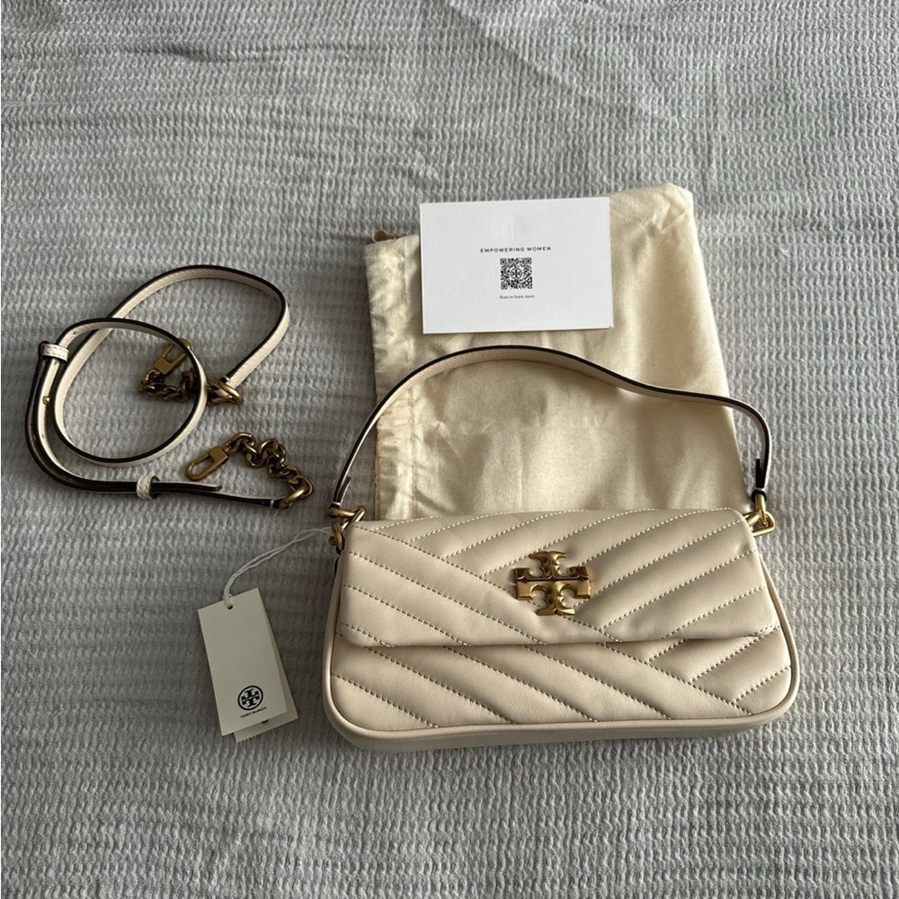 Tory Burch Kira Chevron Small Flap Shoulder Bag